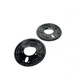 87 Suzuki Quadrunner LT4WD OEM Front Brake Backing Plate Set 54810-19B11 AS28