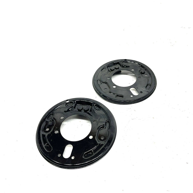 87 Suzuki Quadrunner LT4WD OEM Front Brake Backing Plate Set 54810-19B11 AS28