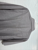 New Men’s Mesquite Gray Orange Stripe Short Sleeve Pearl Snap XL Q-70