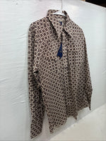New Men’s Panhandle Slim Multicolor Design Long Sleeve Pearl Snap 16 Large CC-56