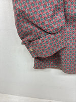 New Women’s Dickson Jenkins Red Designed Long Sleeve Pearl Snap Size 32 MM-81