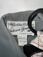New Women’s Dickson-Jenkins Blue Dress Jacket With Tie 10/32 RR-6