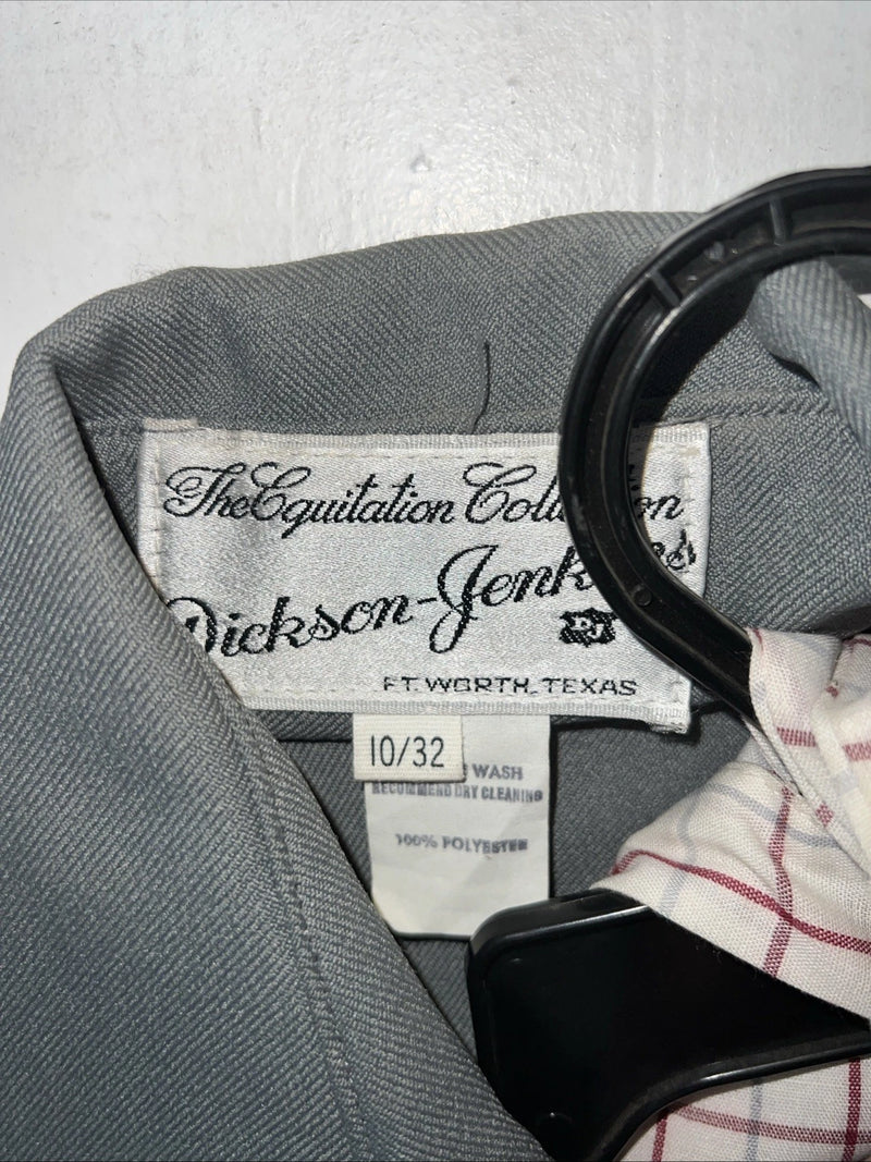 New Women’s Dickson-Jenkins Blue Dress Jacket With Tie 10/32 RR-6