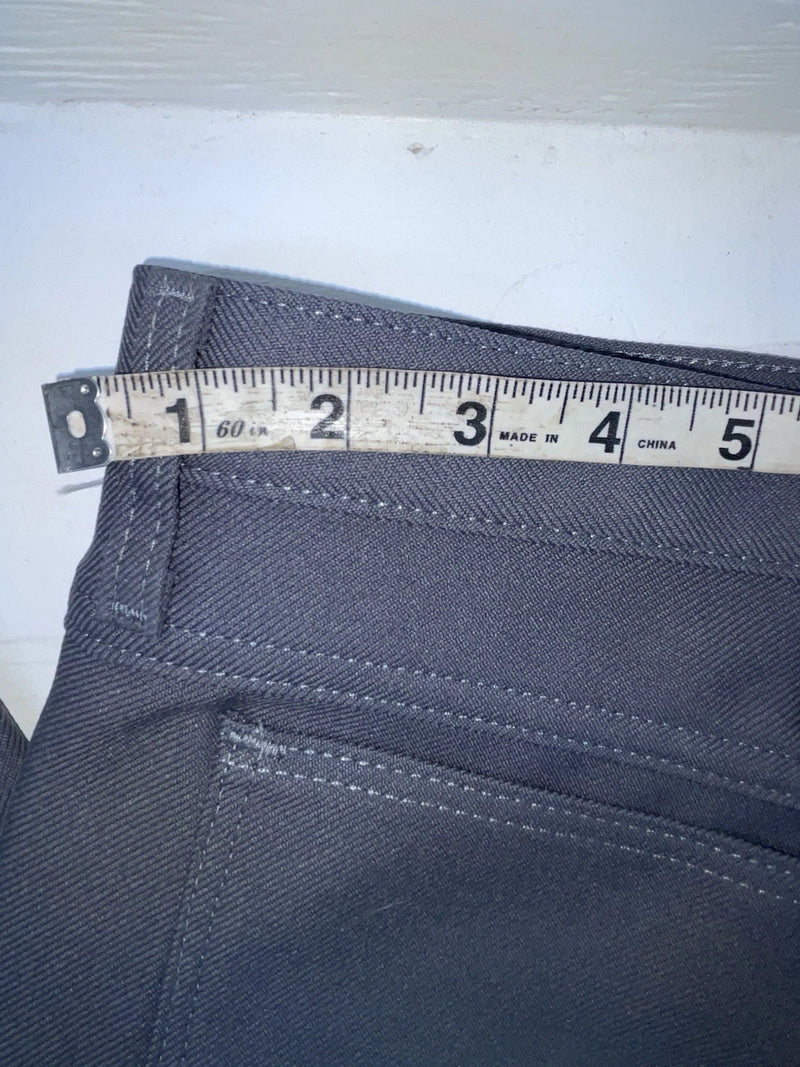 New Vintage Gray Wrangler Polyester Pants #82GY OO-1