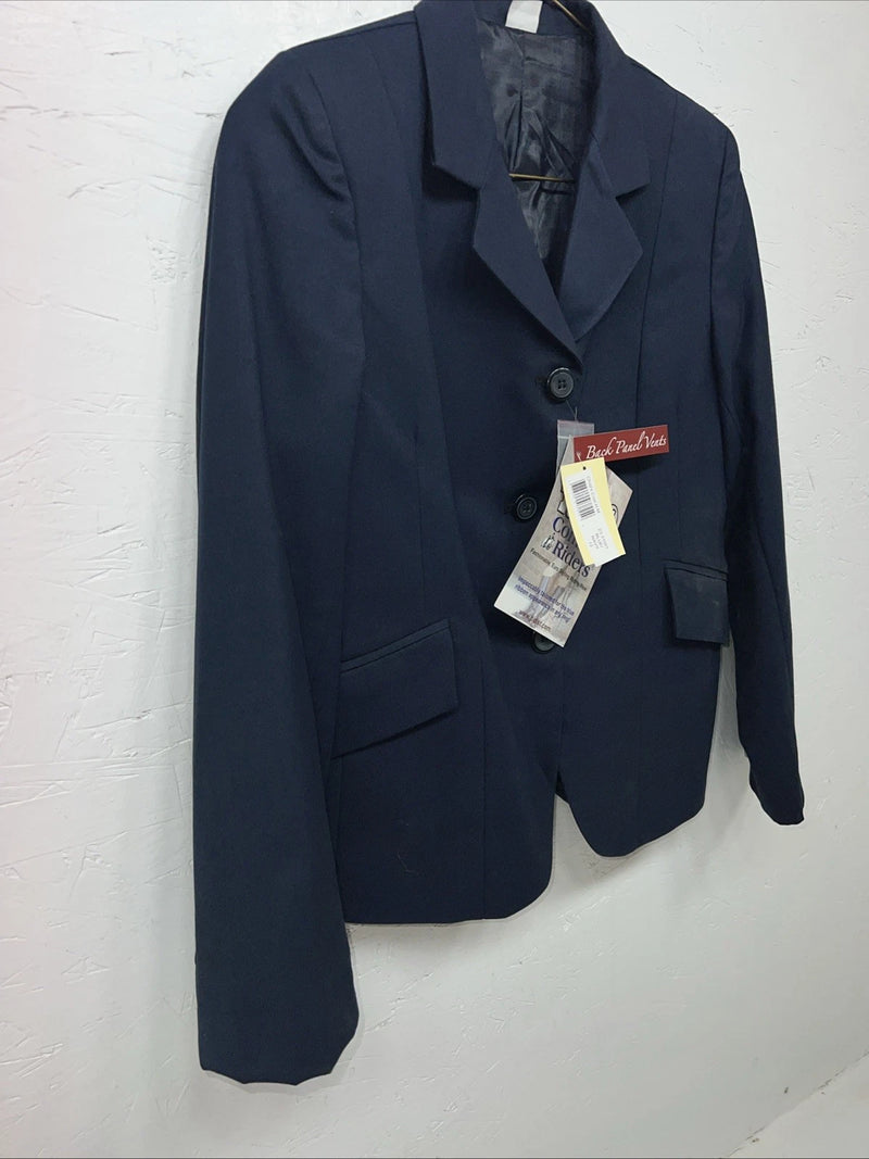 New Children’s Comfort Riders Blue Riding Coat 12 JJ-605