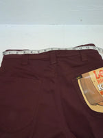New Vintage Red Lee Polyester Pants #2004061 ZZ-68