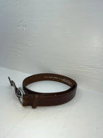 New Brown Genuine Leather Nocona 28” Belt #0713544 Z-159