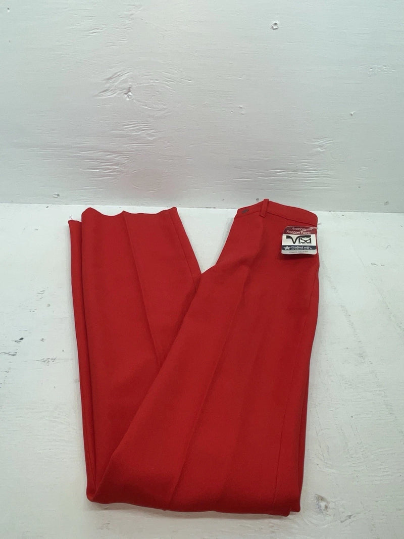 New Vintage Red Dickson Jenkins Polyester Pants #5501 3A-29