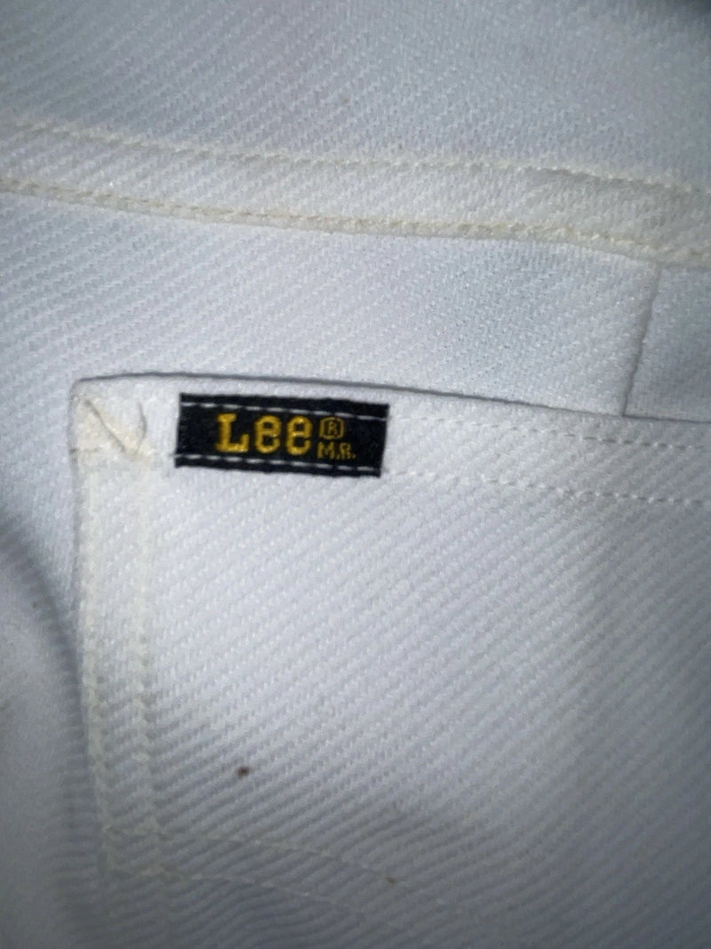 New Vintage White Lee Polyester Pants #301084 VV-46