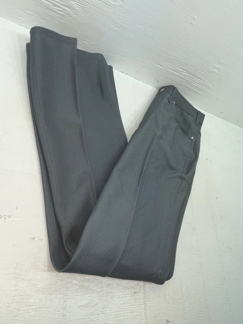 New Vintage Blue Speckled Miller Polyester Pants #2624 3A-19