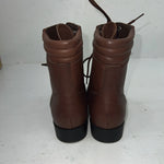 New Women’s Brown Lace Up Acme Cowboy Boots. 4479 6 M. 20-87