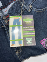 New Women’s Twenty X Jackson Dark Wash Low Rise Denim Jeans. 13/14x36 M-6