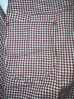 New Vintage Red And White Checkered Lee Polyester Pants #2600362 SS-74