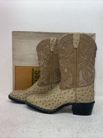 New Men’s Tan Texas Brand Cowboy Boots. 2488 6 D. 3-144