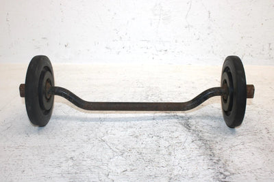 96 Polaris Classic Touring Oem Skid Tensioner Shaft W/ Wheels 1541025-067 SP38