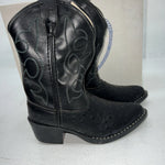New Children’s Black A Jama Product Cowboy Boots. 11 D. 24-73