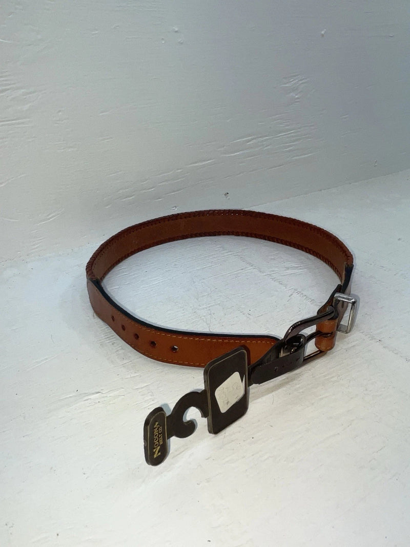 New Orange Genuine Leather Nocona Weaved 26” Belt #A436 NN-78