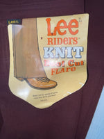 New Vintage Red Lee Polyester Pants #2004061 ZZ-68