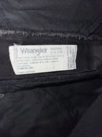 New Women’s Black Wrangler Silver lake Classic Fit Denim Jeans. 3/4x36 M-11