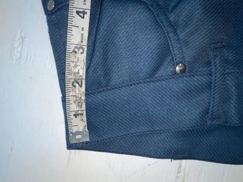 New Vintage Blue Miller Polyester Pants #2624 OO-67