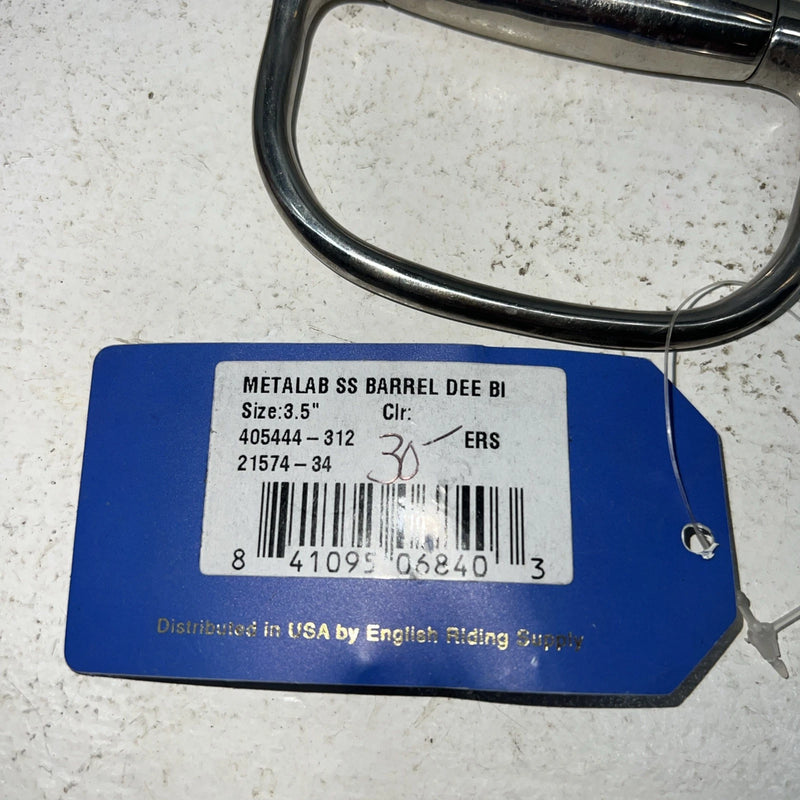 New METALAB SS 3.5” Barrel Dee Bit #21574 BB-503