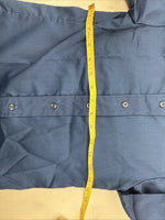 New Kids Fenton Navy Blue Long Sleeve Button Up Size 6 YY-63