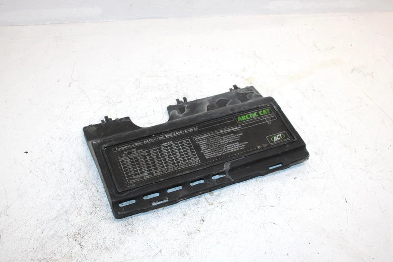 02 Arctic Cat Z 440 Oem Tool Tray Cover 1670-049 SAS12