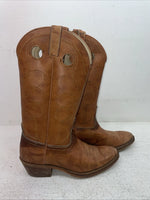 New Men’s Brown Dodge City Cowboy Boots. 134001 7 E. 1-70