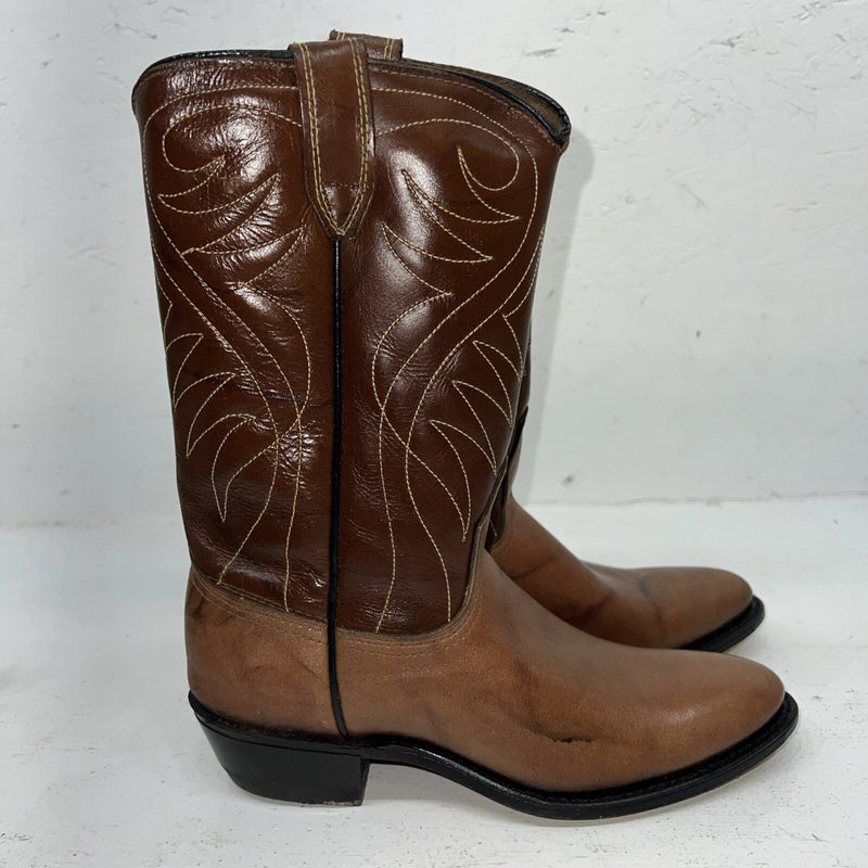 New Women’s Brown Acme Cowboy Boots. 4246 5.5 5 1/2. 20-84