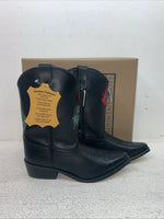 New Youth Black Smoky Mountain Cowboy Boots. 3688 C 3. 22-16