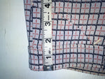 New Vintage Blue And Red Lined Dickson Jenkins Polyester Pants #723 3A-124
