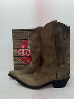 New Men’s Brown Laredo Cowboy Boots. 68242 9 E W. 4-83