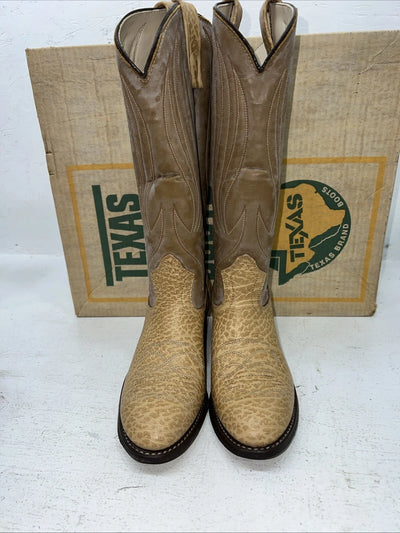 New Women’s Brown Texas Brand Cowboy Boots. 4685 7 M. 18-90