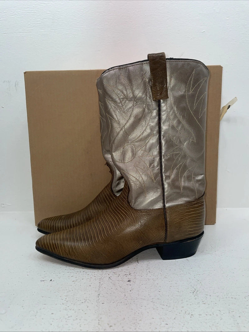 New Women’s Brown Acme Cowboy Boots. 644 8.5 8 1/2 C. 15-38