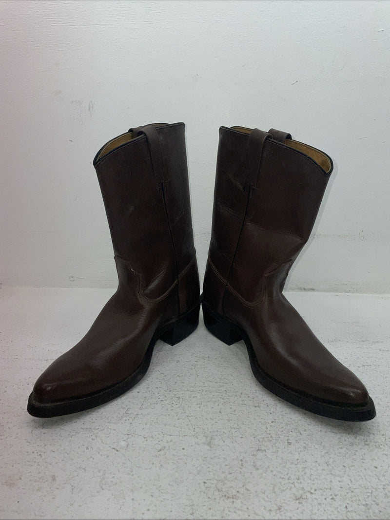 New Men’s Brown Acme Cowboy Boots. 2628 9 D. 3-61