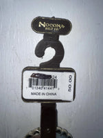 New Black Genuine Leather Nocona Silver Pendent 24” Belt #915 NN-33