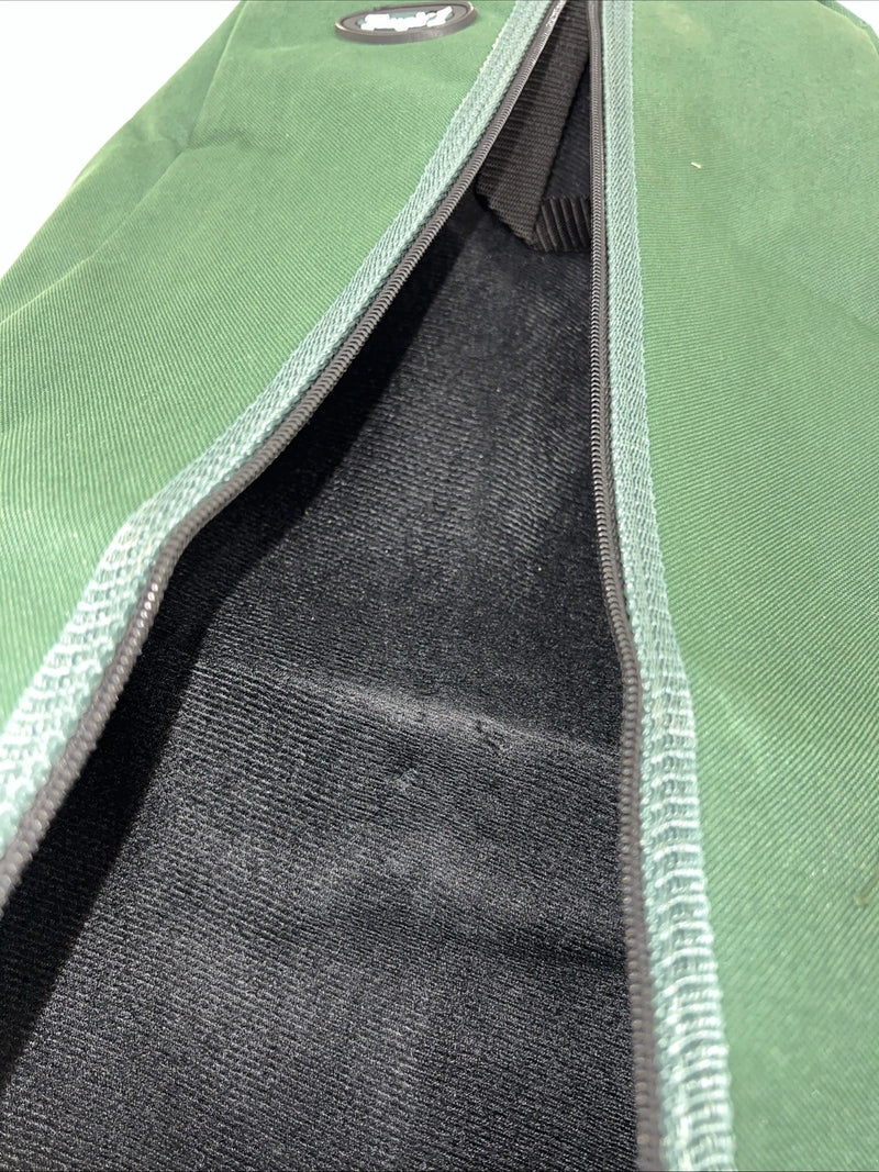 New Tough 1 Green Cordura Halter And Bridle Bag #61-8055 HH-40