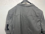 New Men’s Circle S Gray Suit Jacket 52L #24244 W-603