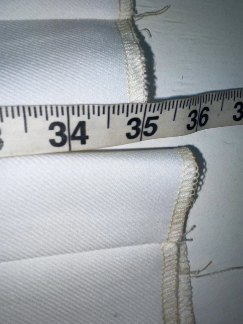 New Vintage White Dickson Jenkins Polyester Pants VV-64
