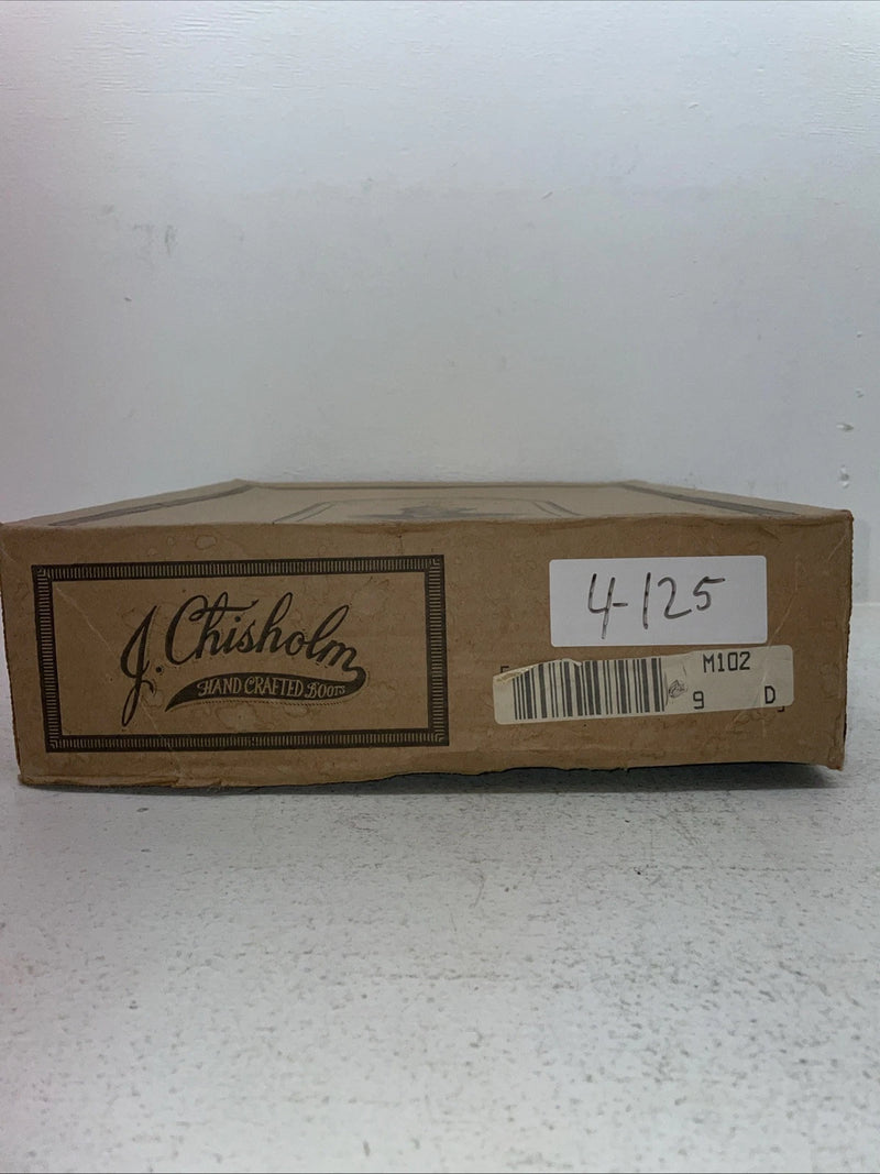 Me Women’s Brown J Chisholm Cowboy Boots. M 102 9 D. 4-125