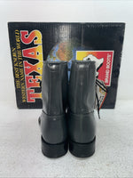 New Men’s Gray Lace Up Texas Brand Cowboy Boots. 8852 8 E E. 1-118