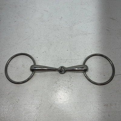 New Korsteel 5” Hollow Mouth Loose Ring Snaffle Bit #21921 W-502