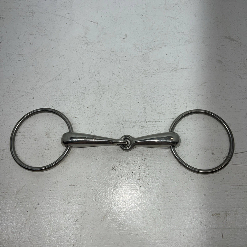 New Korsteel 5” Hollow Mouth Loose Ring Snaffle Bit #21921 W-502