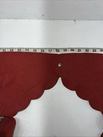 NOS Red Show Chaps Adjustable Waist 34” N-30
