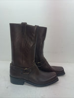 New Men’s Brown Rodeo Cowboy Boots. 38 9.5 9 1/2 D. 6-102