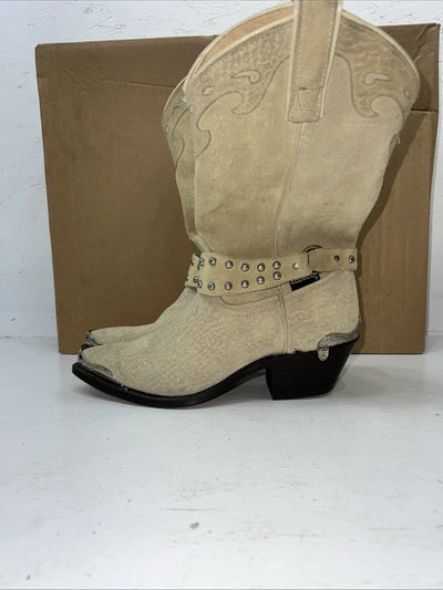 New Women’s Tan Capezio Cowboy Boots. SL459 5.5 5 1/2 M. 20-56