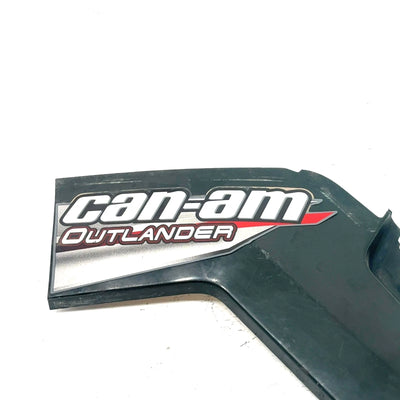 07-08 Can-Am Outlander 650 4x4 XT HO EFI OEM Left Side Cover 705002947 AB17