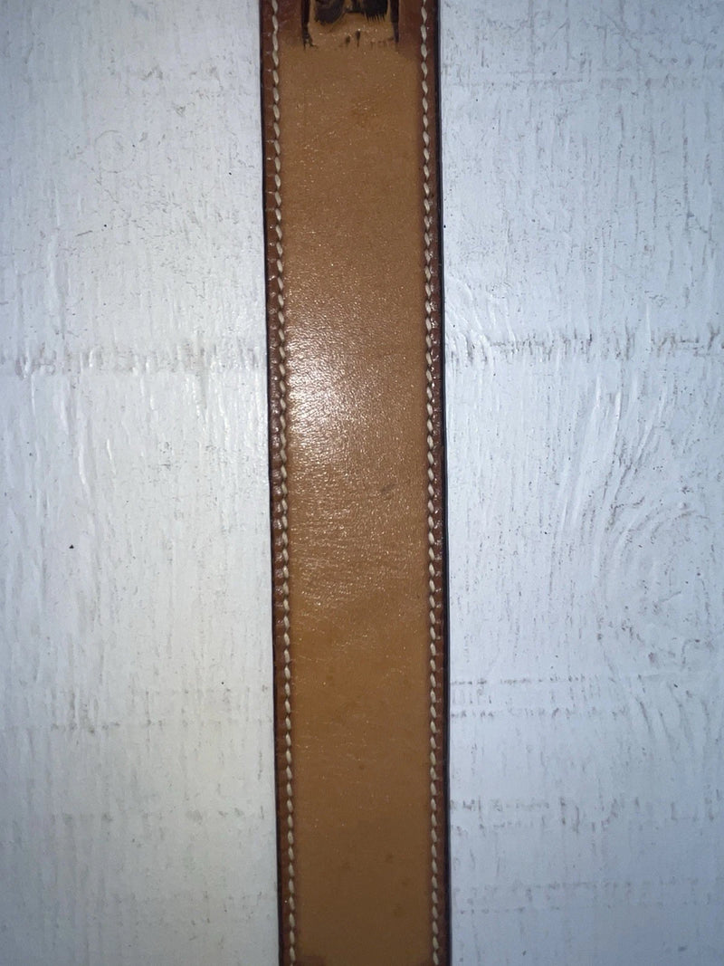 New Brown Genuine Leather Perkies Tooled 22” Belt #601 NN-90