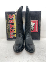 New Men’s Black Texas Brand Cowboy Boots. 6810 9.5 9 1/2 D. 4-67