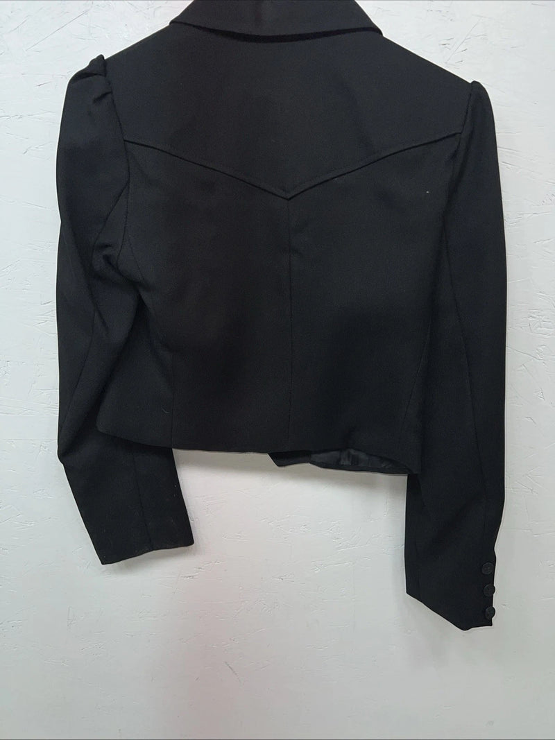 New Women’s Dickson Jenkins Black Short Jacket 8L #7911 H-609